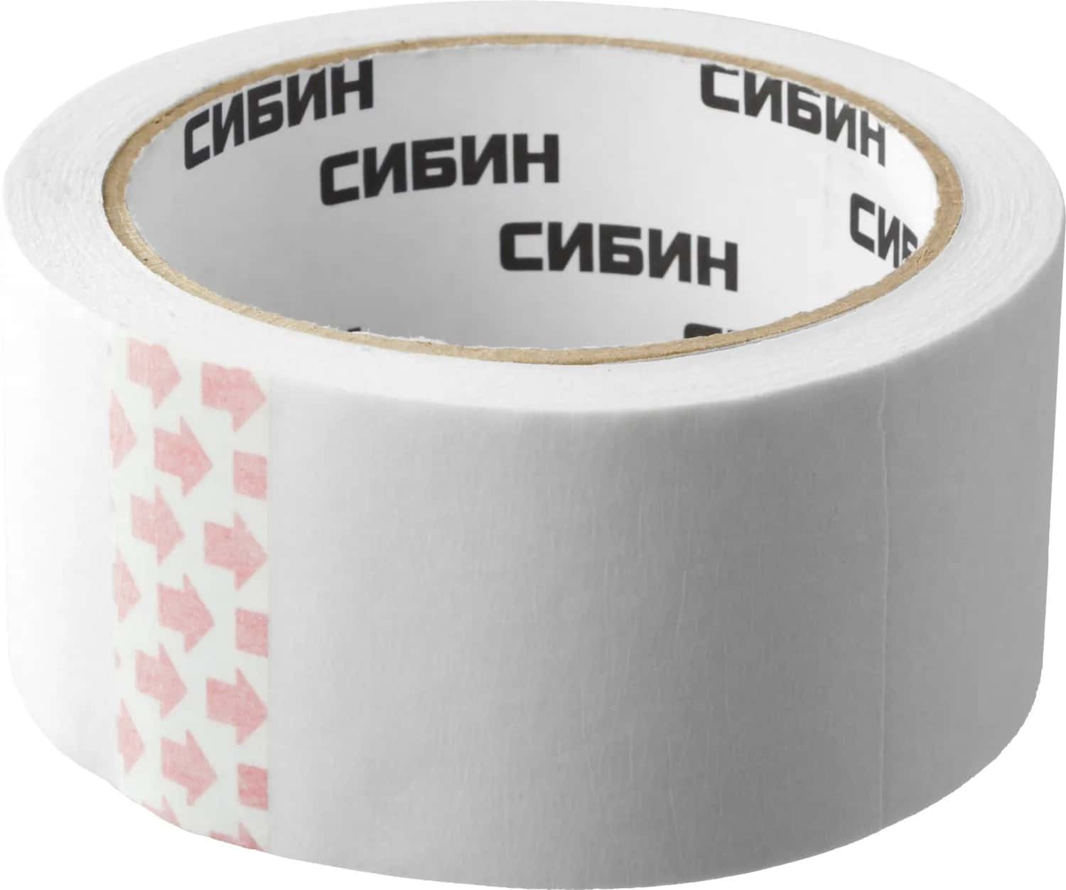 СИБИН 48 мм х 25 м, креповая, малярная лента (12111-50)