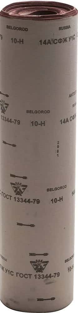 БАЗ 10-H (Р120), 800 мм, 30 м, водостойкий, шлифовальный рулон на тканевой основе (3550-010)