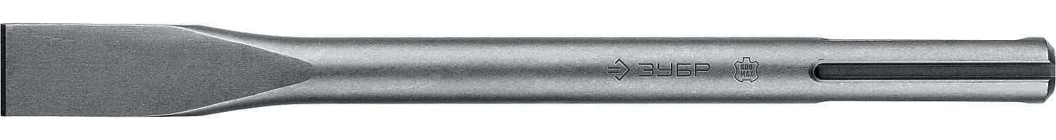 ЗУБР БУРАН, 25 x 280 мм, SDS-max, плоское зубило, Профессионал (29382-25-280)