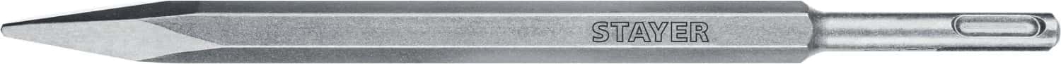 STAYER Gorilla Force, 250 мм, SDS-Plus, пикообразное зубило, Professional (29351-00-250)