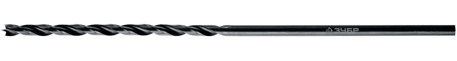 ЗУБР d 10 x 200/150 мм, М-образная заточка, спиральное сверло по дереву, Профессионал (29421-200-10)