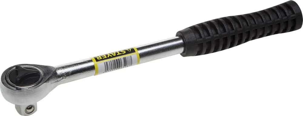 STAYER 1/2″, 43 зубца, трещотка для торцовых головок (2778-1/2)