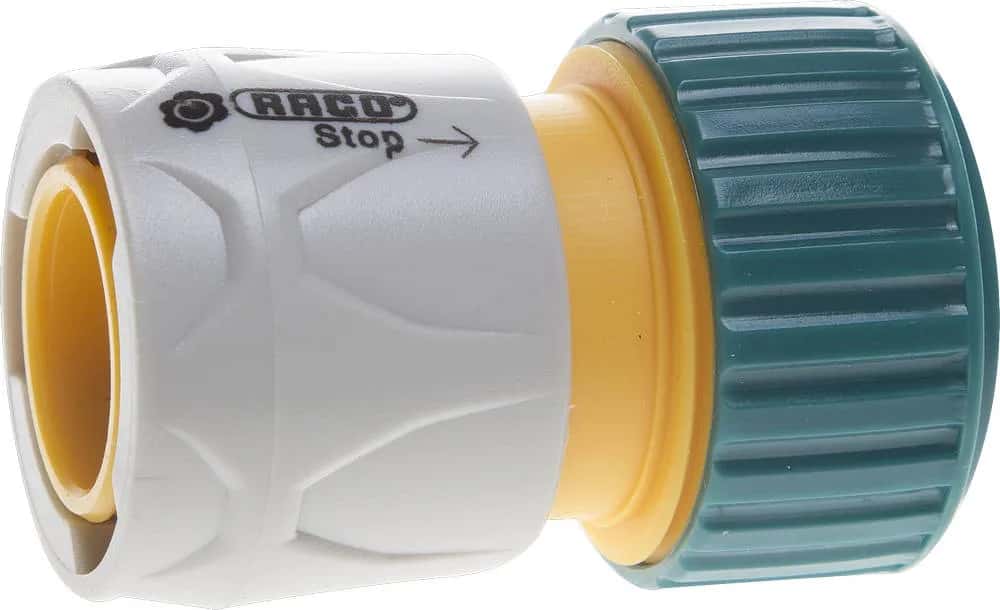 RACO ORIGINAL, 3/4″, с автостопом, для шланга, из ABS пластика, быстросъемный соединитель (4250-55206C)
