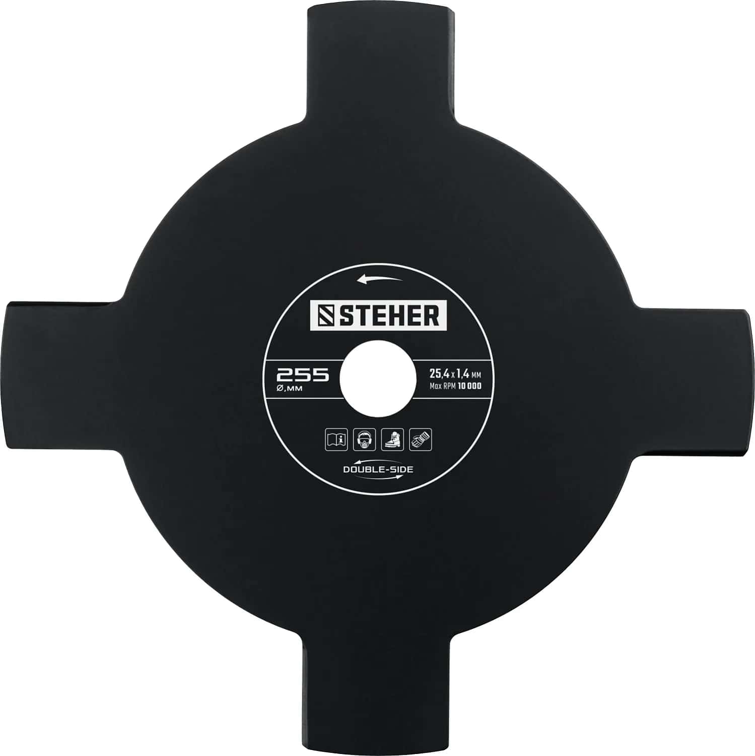 STEHER TB-4, 255 мм, 4T, нож для триммера (75135)