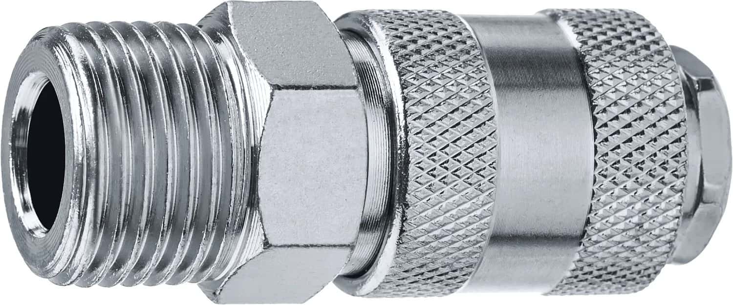 ЗУБР 1/2″M - рапид муфта, переходник, Профессионал (64911-1/2)