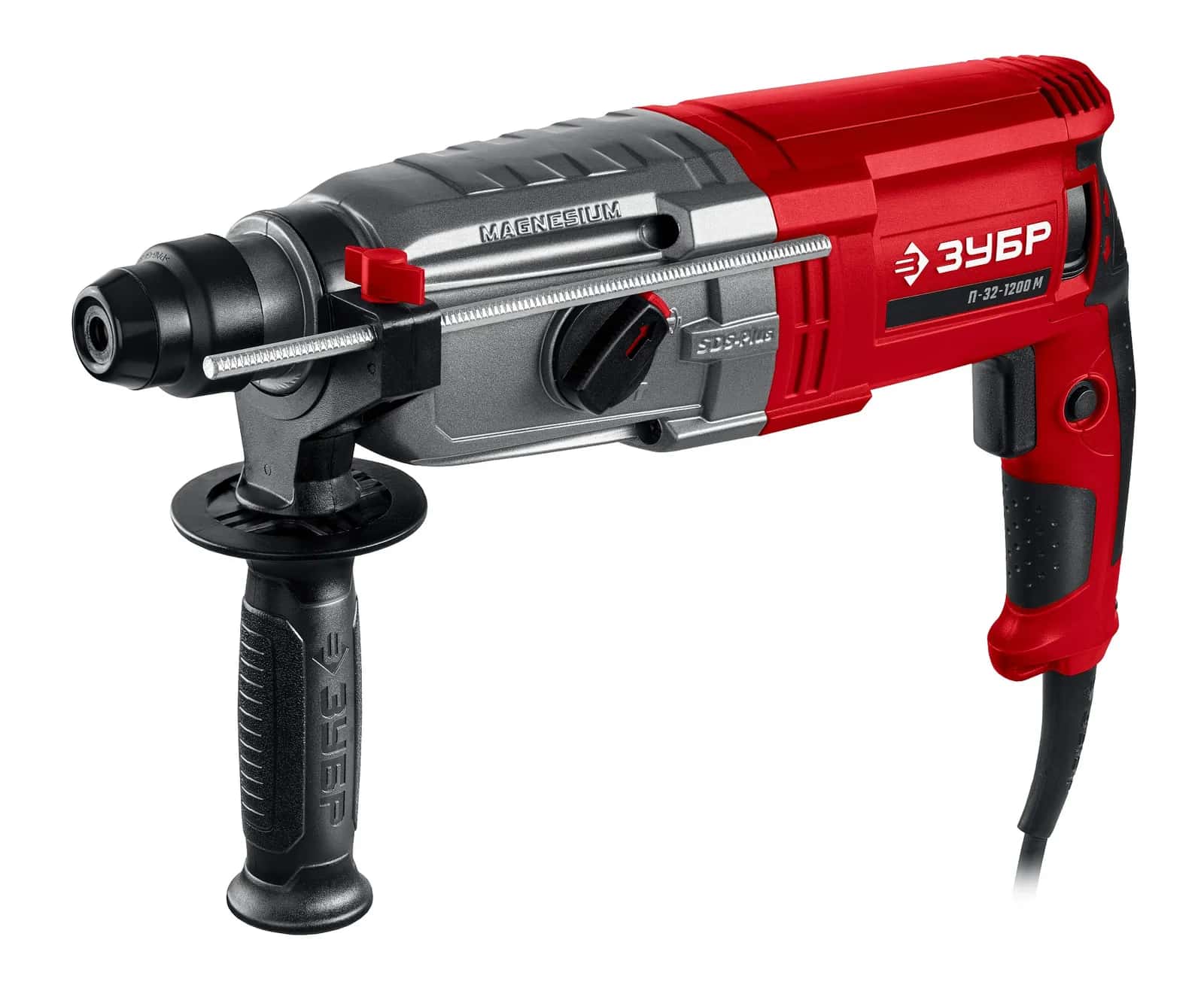 ЗУБР 32 мм, 1200 Вт, перфоратор SDS Plus, мет. корпус (П-32-1200 М)
