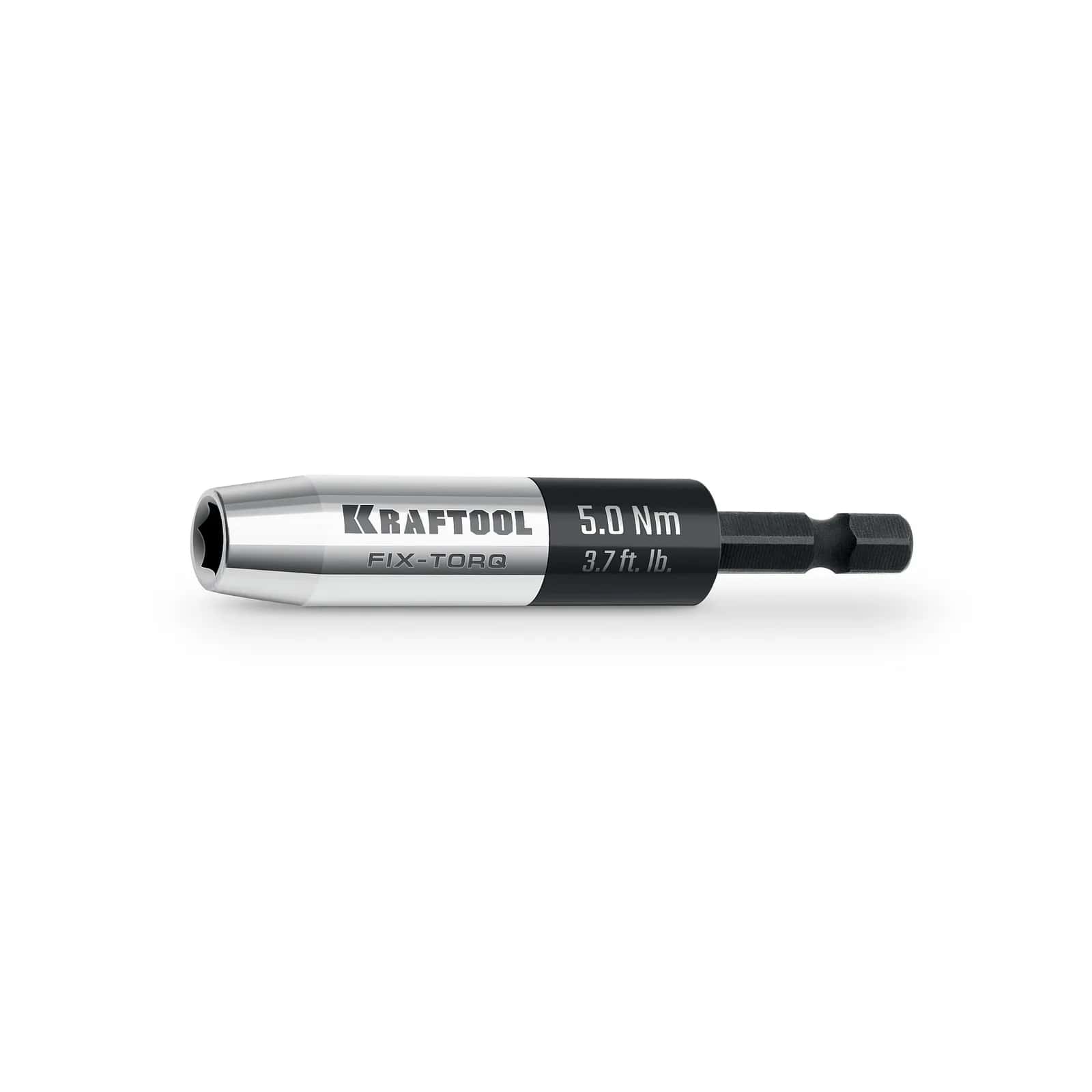 KRAFTOOL FIX-TORQ 5.0 Нм динамометрический адаптер для бит (64035-5.0)