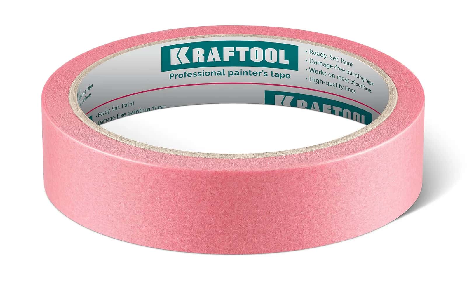 KRAFTOOL #200 Delicate 25 мм х 30 м, для деликатных и недавно окрашенных поверхностей, малярная лента (12102-25)