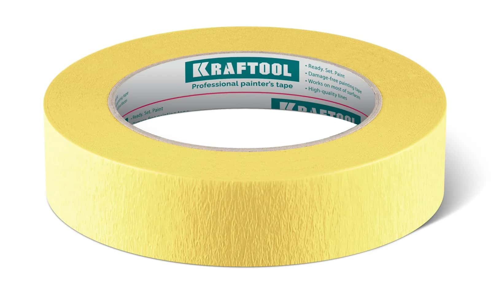 KRAFTOOL #500 Flex 25 мм х 30 м, для изогнутых линий, малярная лента (12105-25)