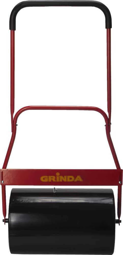 GRINDA 62 л, размеры 400 х 580 мм, стальной барабан, нескользящая рукоятка, каток для газона (422115)