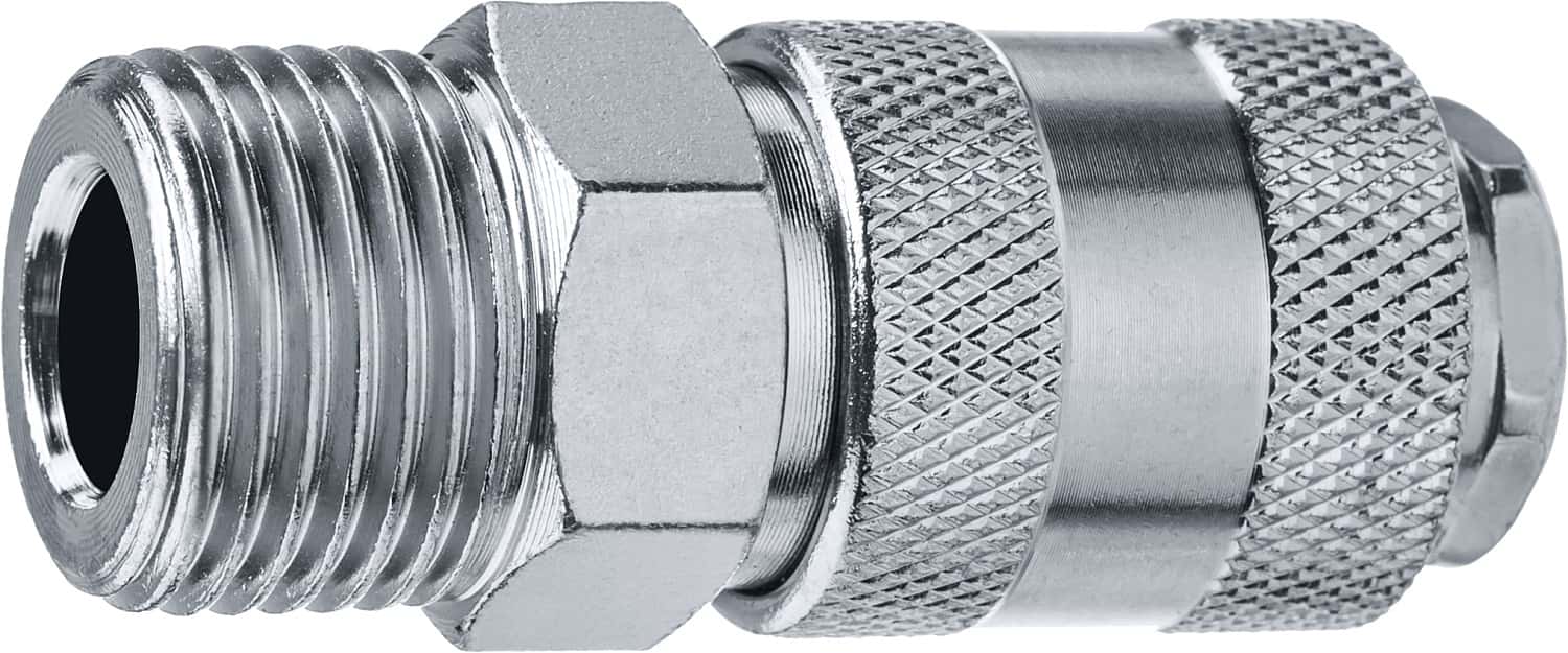 ЗУБР 1/2″M - рапид муфта, переходник, Профессионал (64911-1/2)