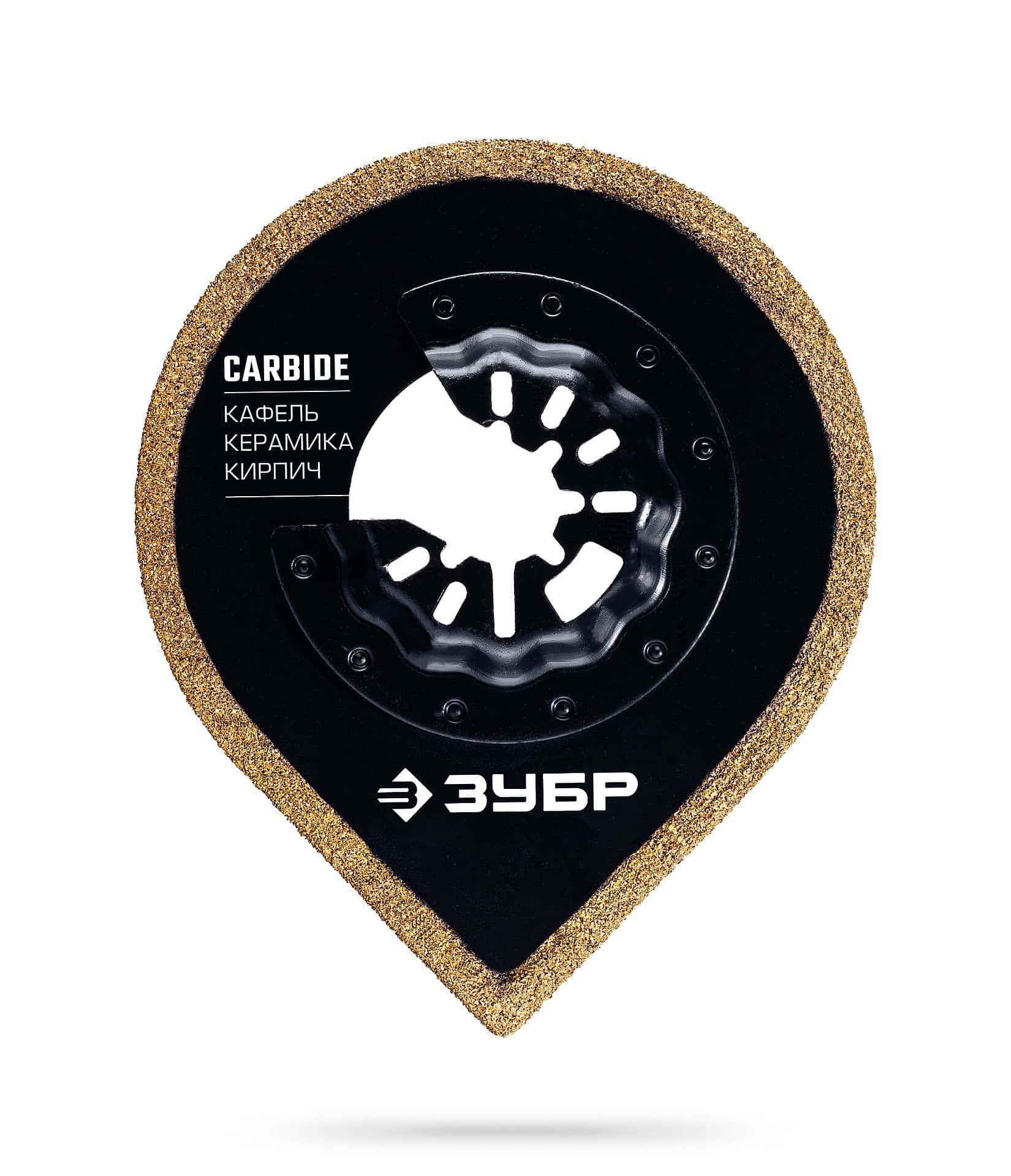 ЗУБР CARBIDE ВК8 Р60, 70x1.8 мм полотно дисковое угловое с твердосплавной крошкой: керамика, кирпич, пенобетон, StarQuick (15579-70)