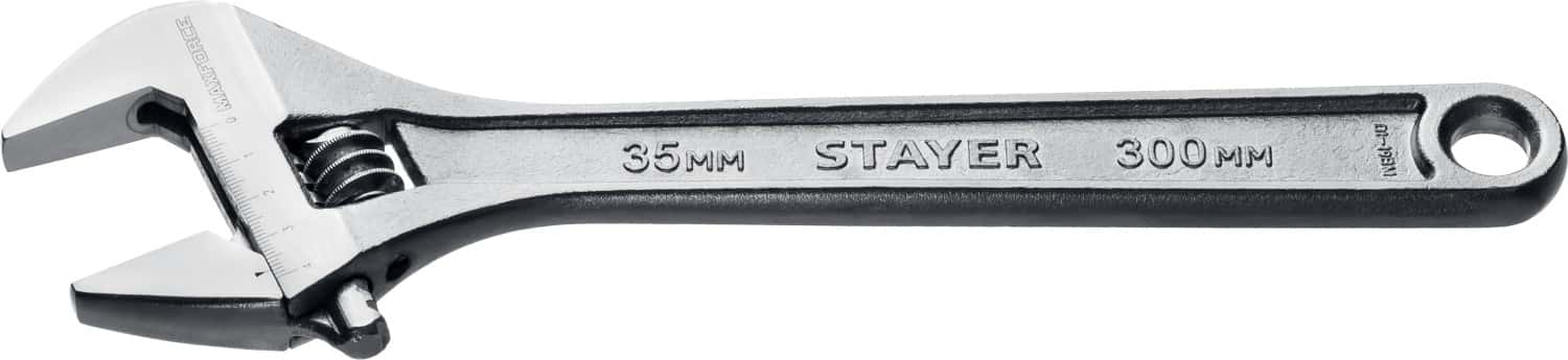 STAYER MAXFORCE, 300/35 мм, разводной ключ (2725-30)