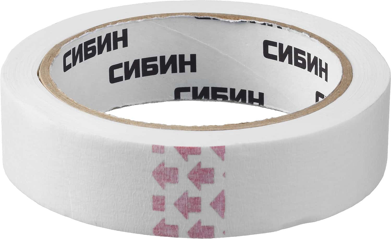 СИБИН 25 мм х 25 м, креповая, малярная лента (12111-25)