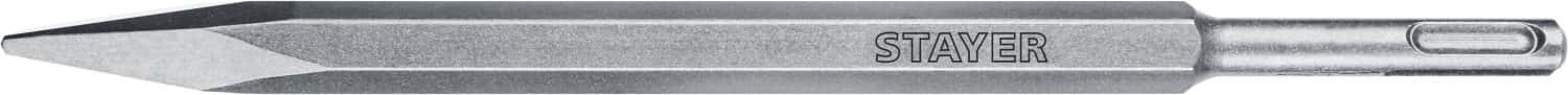 STAYER Gorilla Force, 250 мм, SDS-Plus, пикообразное зубило, Professional (29351-00-250)