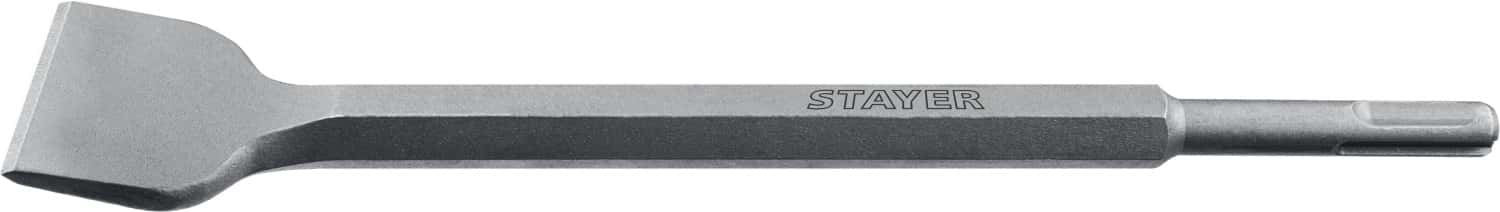 STAYER Gorilla Force, 40 х 250 мм, SDS-Plus, плоское изогнутое зубило, Professional (29354-40-250)