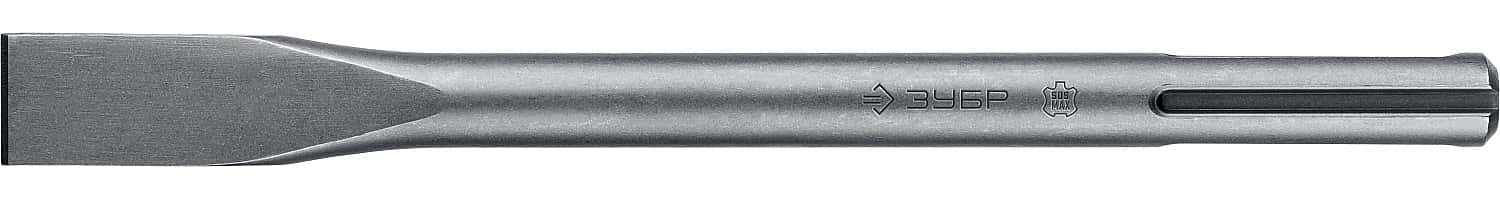 ЗУБР БУРАН, 25 x 280 мм, SDS-max, плоское зубило, Профессионал (29382-25-280)