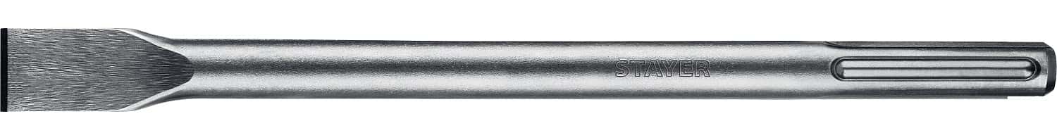 STAYER Gorilla Force, 25 x 400 мм, SDS-max, плоское зубило, Professional (29392-25-400)