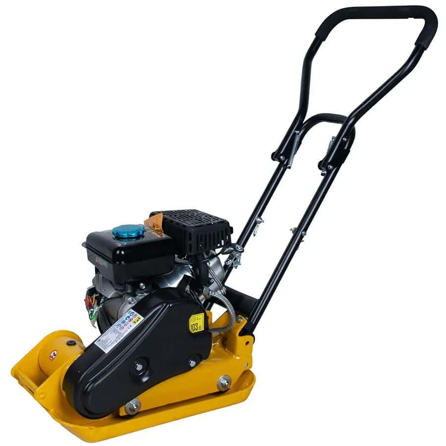 Виброплита 45 кг, 8,5кН (Loncin) без бака, коврик, колесный комплект TOR T-50