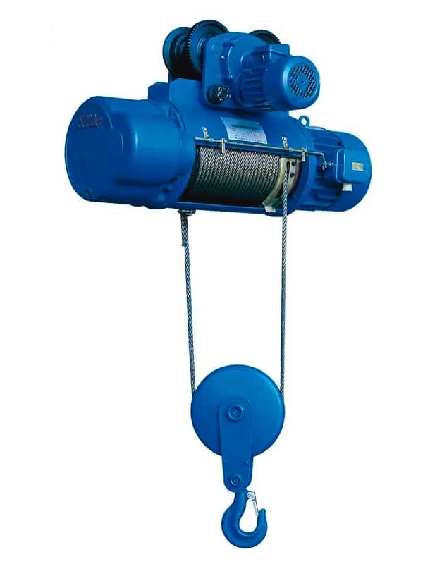 Таль передвижная 1,0 т 9 м 380 В электрическая канатная TOR CD (серия K)