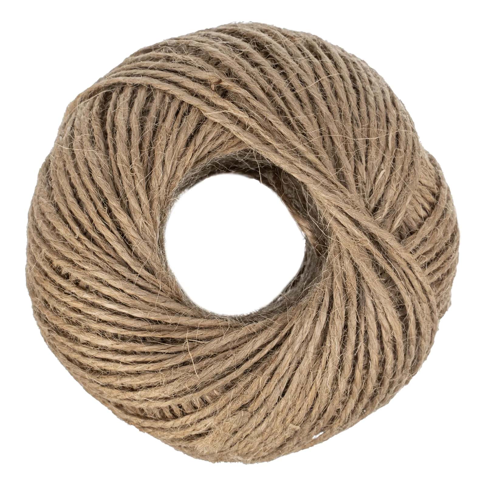 Шпагат джутовый, 1.5 мм, L 100 м, 2-ниточный, Сибртех