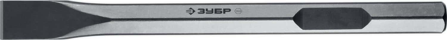 ЗУБР БУРАН, 35 х 400 мм, HEX 28, плоское зубило (29380-35-400)